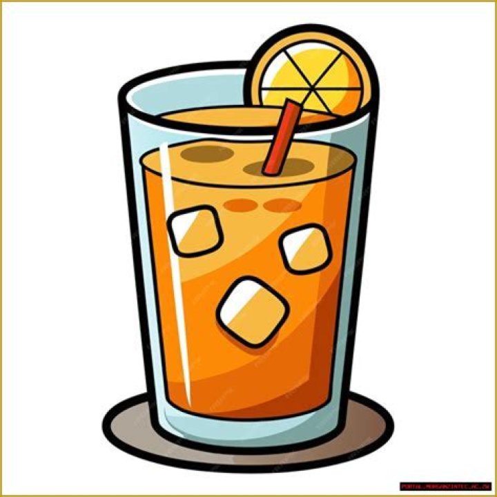 Downloadable Ice Tea Clipart For Your Designs
