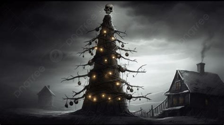 Haunting And Eerie: A Collection Of Creepy Christmas Backgrounds