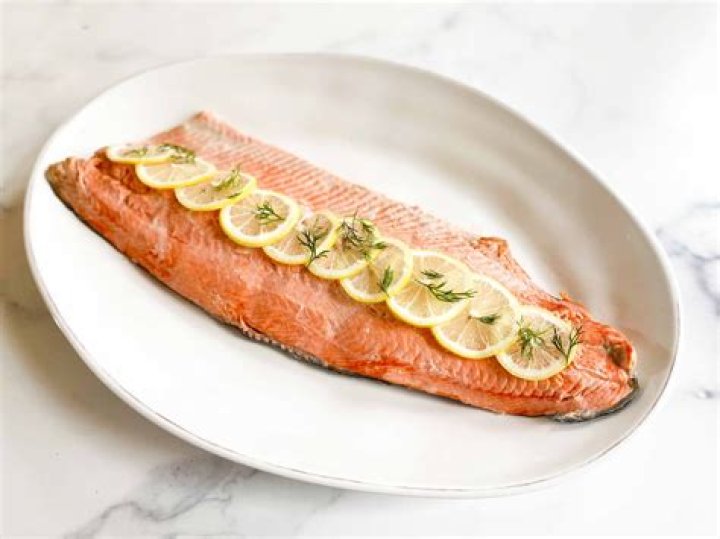 Indulge In A Poached Salmon Platter: A Culinary Masterpiece