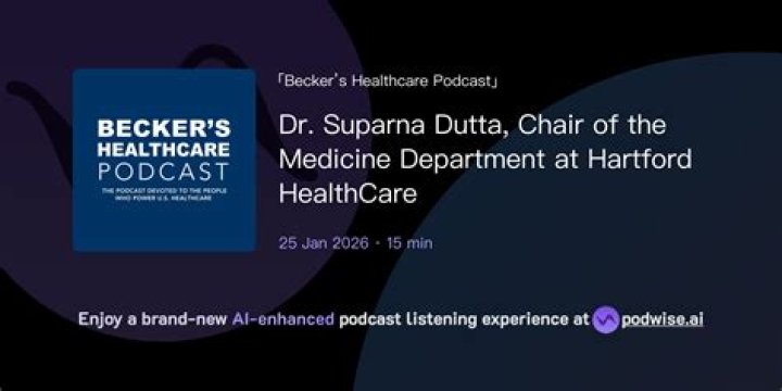 Meet Dr. Suparna Dutta: Redefining Healthcare