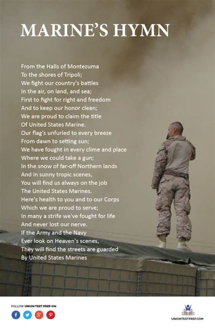 Ultimate Guide To The Marine Corps Hymn | Insight And Lyrics